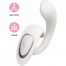 Вагинально-клиторальный вибратор SATISFYER G FOR GODDESS 1, белый, 27 см 4065885