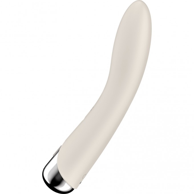 Вибратор для точки G с ротацией SATISFYER SPINNING VIBE 1 бежевый 4048710