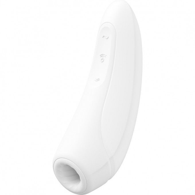 Вибростимулятор вакуум-волновой клиторальный SATISFYER CURVY 1+ WHITE J2018-80-2